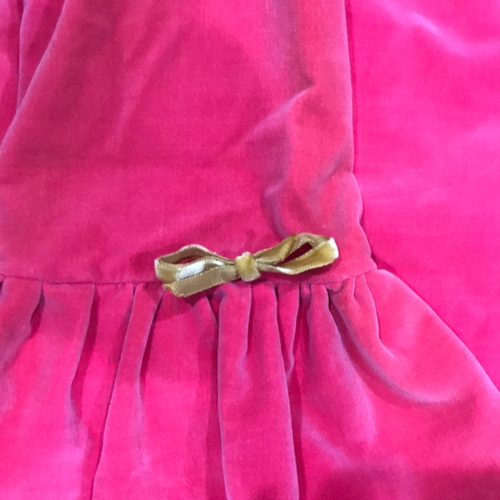 Vintage 1960's Hot Pink Velvet skirt & jacket set - Picture 6 of 8